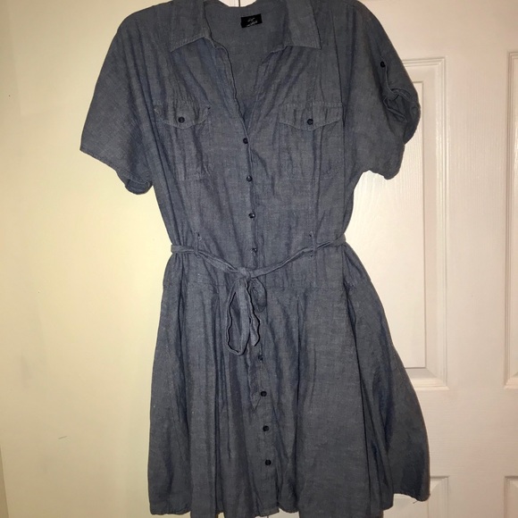 camp shirt dress